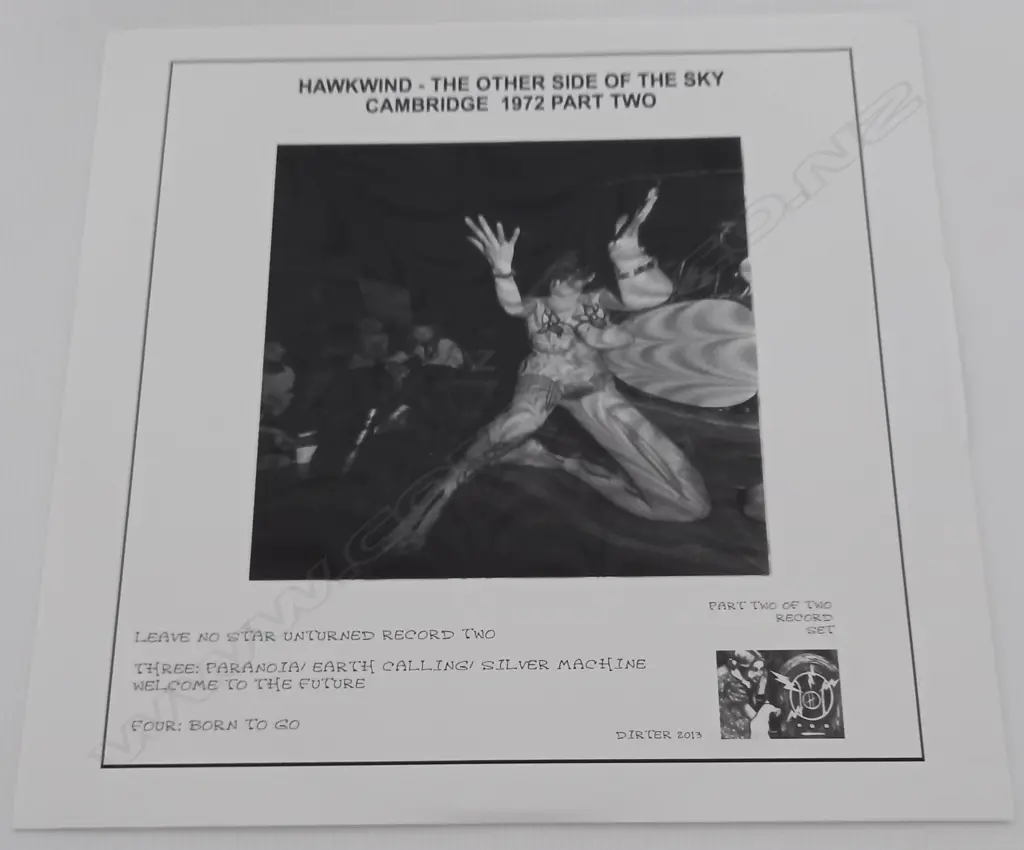 Hawkwind, Leave no star unturned (Double album) Image 1++